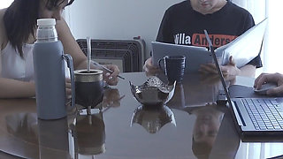 The Boss's Son Fucks Me in the Office