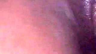 Hot Ebony Babe Front View Dick Rubbing Her Pussy Slow Motion
