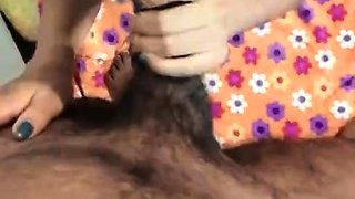 Rica mamada de mi alumna mientras sus padres no están en