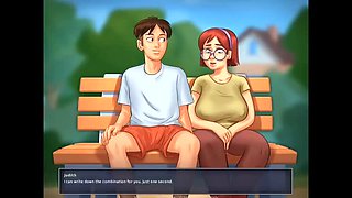 Desikuri69 Hot Stepmom Rides StepSon's Big Cock - Summertime Saga Hentai Part 7