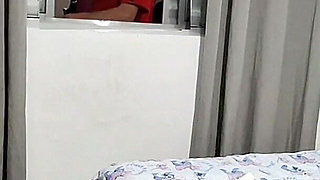 Prank with Blindfolded Wife...cuckold Calls Neighbor to Participate.