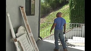 Big Tits Amateur Shyla Stylez Blowjob and Face Fucking by Pool Guy Barry MiCawk