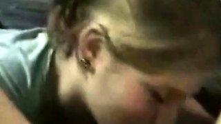 American MILF Gives an Amazing Blowjob