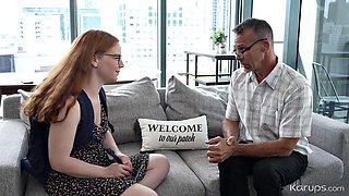 Filthy Rich: Redhead Amy Quinn Ditches School