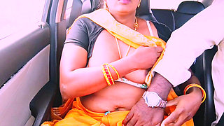 Desi Saree Maid Car Sex Telugu Dirty Talks.