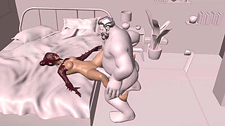 3D Adult Sex Animation Goddess High Fashion Character Render