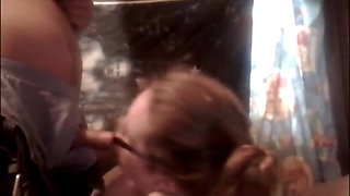 Mouth Fucking My Roommate on Live Cam - Thick Slut