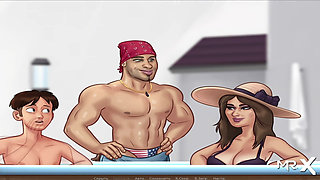 SummertimeSaga - Jacuzzi Breast Massage E3 #75