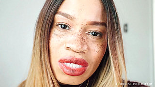 Learn From Rosie 7- Ebony Femdom Goddess Rosie Reed Mental Domination Slave Training Programming