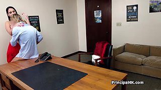 Bitchy MILF Learning Who Is The Boss in This Office