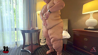 SSBBW Talks to You While Playing with Toy
