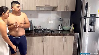 Hentai Stepmom MaRaSexx Trips Over Her Stepsons Big Cock