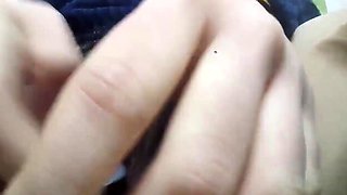 Big Clit Masturbation Horny Slut Rubs Massive Clit Raw