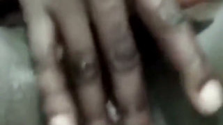 Rubbing Fingering My Wet Big Labia Pussy
