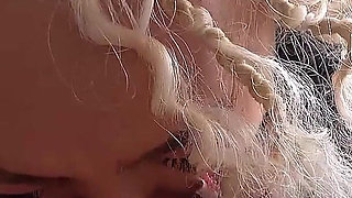 Chubby Blonde Sex Slave Used and Inseminated for My Pleasure