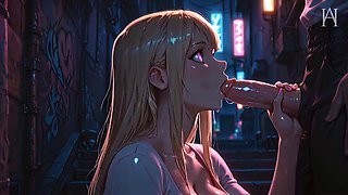 ATKINS HEAVEN - Insatiable Beauty Gets Pounded Hard In A Back Alley