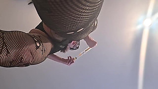 73 Giantess Cooks Stuffed Shells - Tiny Man Tied to My 8 Inch Heel POV