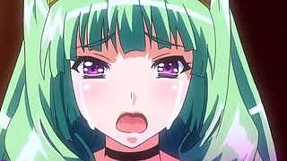 Busty Green-Haired Princess Takes Rough Pounding from Knight