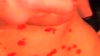 Extreme BDSM Submissive Slut Spanking Rope Bondage Punishment Whipping and Hot Candle Wax Punishment