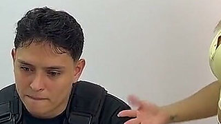 Good-ass Girl Gets Fucked by Corrupt Cop in Exchange for Her Freedom - Dilan Clavijo