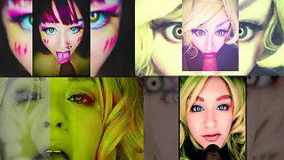 Goddess Lana - Hot Sensual Dildo Sucking Compilation 1