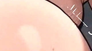 Waifu Secretary POV - Close-up, Teasing, Sock Pull and Naughty Play