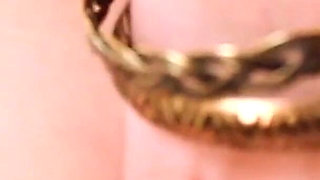 Beautiful Latina Teen with Amazing Boobs Playing a Screwdriver in Her Big Pussy