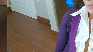 Kobe Lee - Secretary up the Skirt Behind the Scenes V