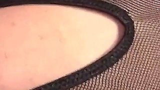 Japanese Toys Scene-2 beautiful Brunette in Sexy Lingerie Fucked by a Cock and a Dildo