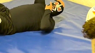 Kourtneyinked Vs Masked Rider - Submission Wrestling Showdown