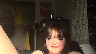 Stacked brunette goes solo toys and masturbation