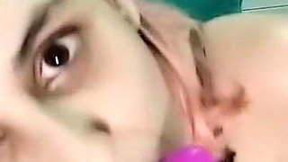 Blowjob POV Purple Dildo