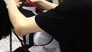 Black Ankle Socks and Bare Feet Versus White Ankle Socks, Along with Gags and Rope Restraints.