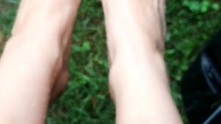 Webcam amateur tasha sky entertains a voyeurs foot fetish w