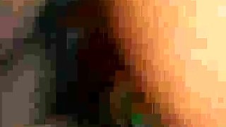 BBW Amateur with Huge pussy in BBC Interracial Video nn