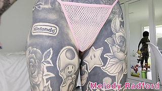 Pink Micro Bikini with Chain Try on Haul Melody Radford Onlyfans