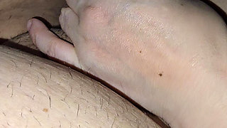 Step Mom Made Step Son Big Dick Very Happy - Perfect Handjob -