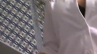 Humiliated the masked foot fetish guy