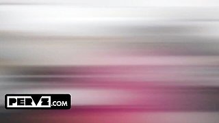 Busty Ebony Takes a Creampie After Oral