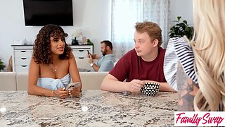 Self Defense Wrestling Makes SwapMom's Pussy Wet, Fuck Us Now" - Alexis Malone Isabella Jules Foursome Creampie