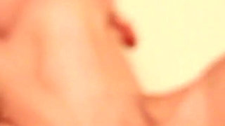 Hot lesbian action with small titted blonde