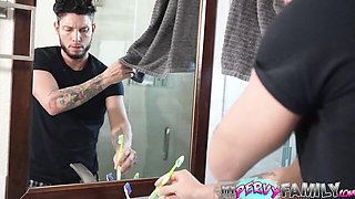 Alluring Tyler Steel and Maya Farrell - latina trailer - My Pervy Family