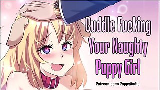 Petplay fantasy—girl begs to be bred with dirty talk