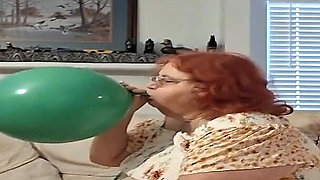 Requested Blow up and Pop Video by Big Beauty Nurse Vicki