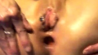 German MILF's Apple Insertion