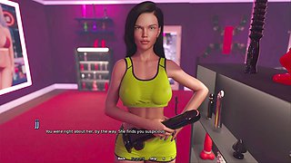 Big tits, animated cartoon, mummy