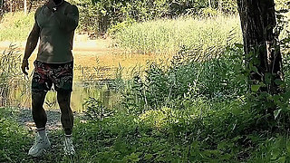 Lake Foot Worship - Stranger Licks Ass & Pussy to Orgasm
