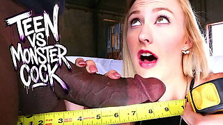 Alexa Grace Takes Monster BBC - Teen Blowjob & Hardcore Fucking