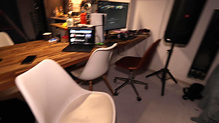 Stepdad fucked his cute stepdaughter and a twink hard at a party