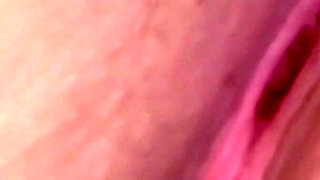 Close up Pussy Squirting with Clit Sucking Toy